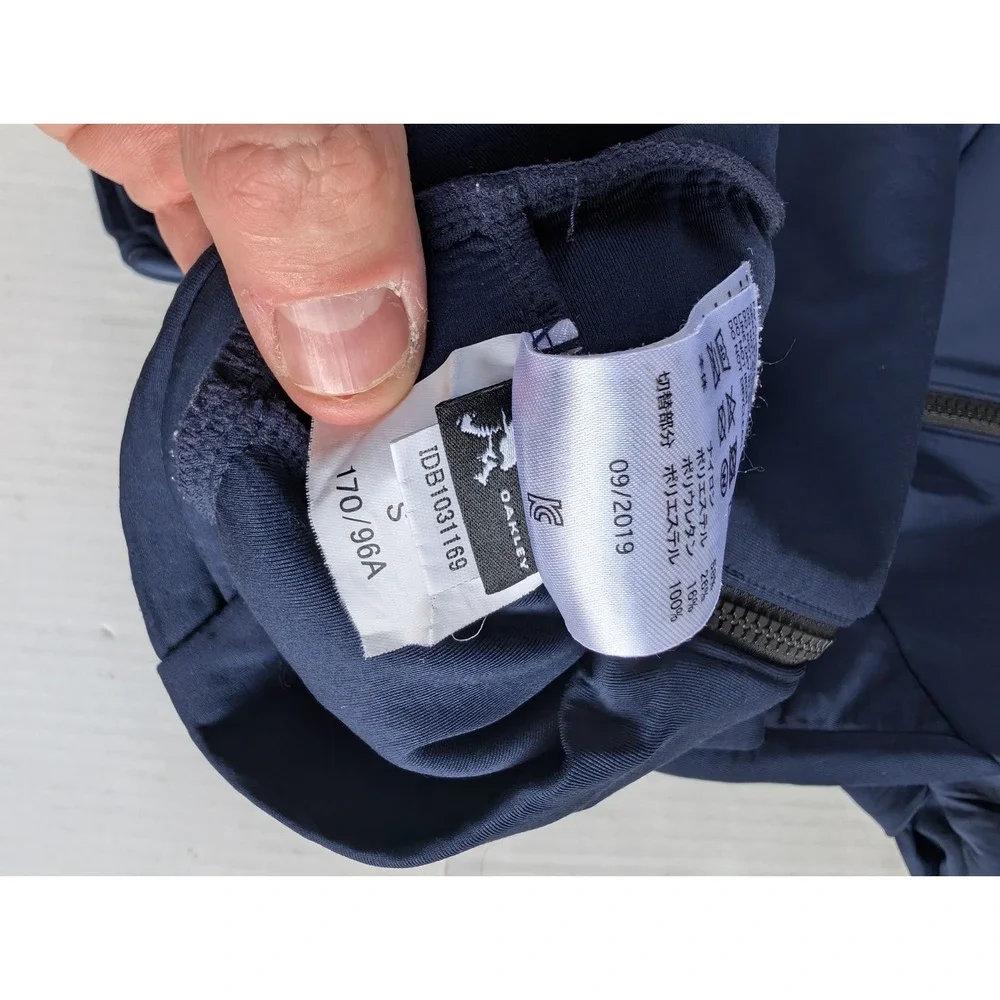 Oakley Enhance Synchronism Jacket‎ 3.0 Size Small Blue Full Zip FOA400153